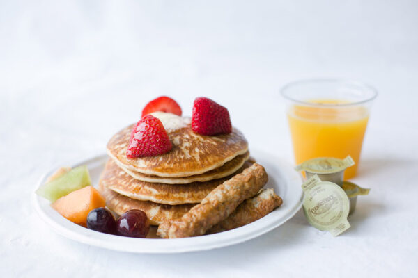 Chris Cakes Dallas Breakfast Spread